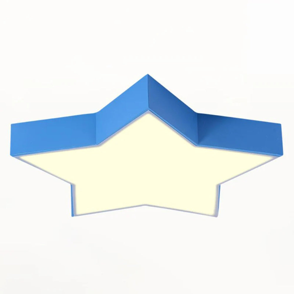 Ceiling Light LED Star Acrylic Kids Room Flush Mount | Stellio