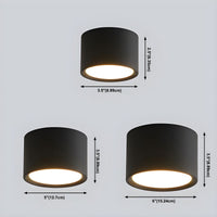 Ceiling Light Metal Cylinder in Nordic Style | Zymera