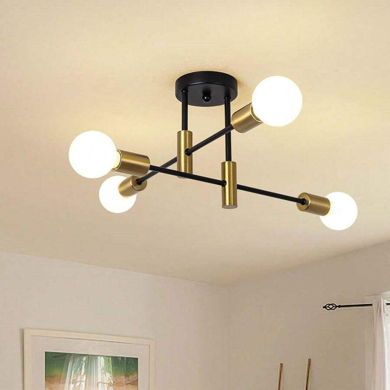 Ceiling Light Metal Frame in Nordic Style | Norvilo