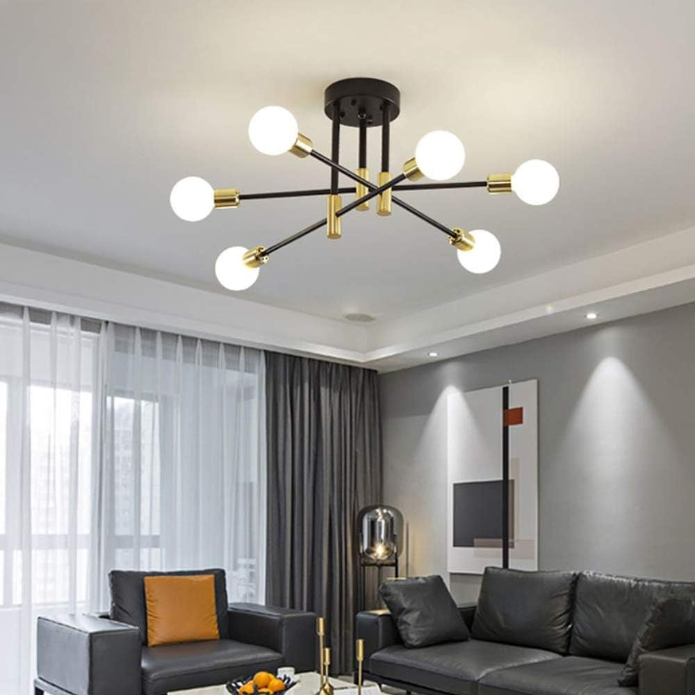 Ceiling Light Metal Frame in Nordic Style | Norvilo