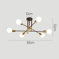 Ceiling Light Metal Frame in Nordic Style | Norvilo