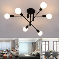 Ceiling Light Metal Frame in Nordic Style | Norvilo