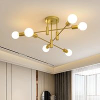 Ceiling Light Metal Frame in Nordic Style | Norvilo