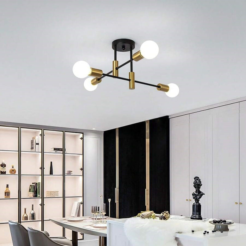 Ceiling Light Metal Frame in Nordic Style | Norvilo