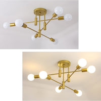 Ceiling Light Metal Frame in Nordic Style | Norvilo