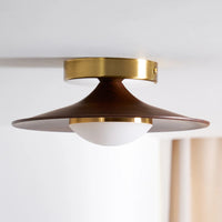 Ceiling Light Metal LED in Modern Scandinavian Style | Alsero