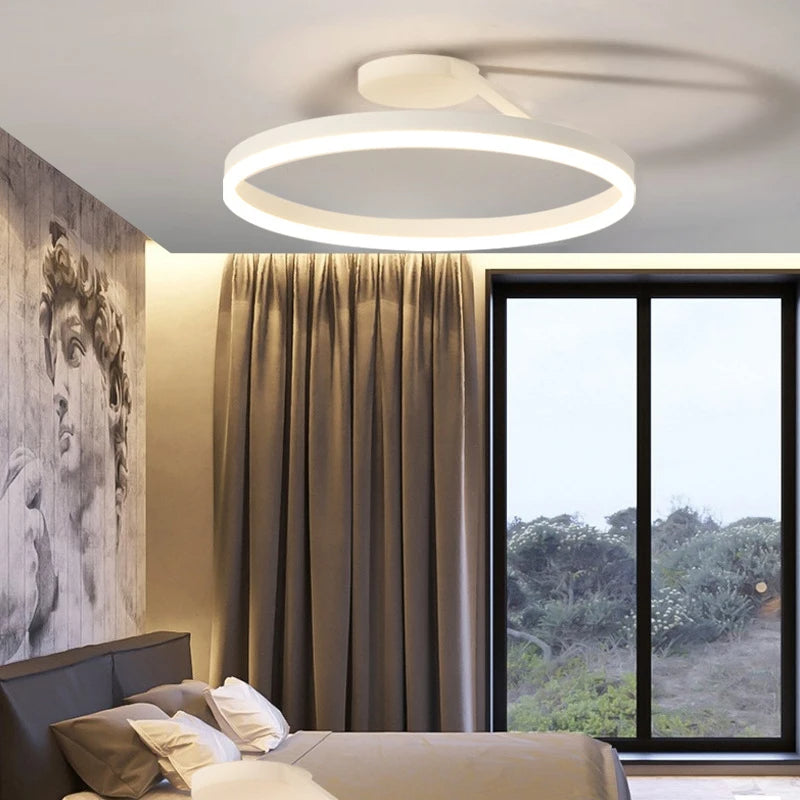 Ceiling Light Metal LED in Nordic Minimal Style | Sorali