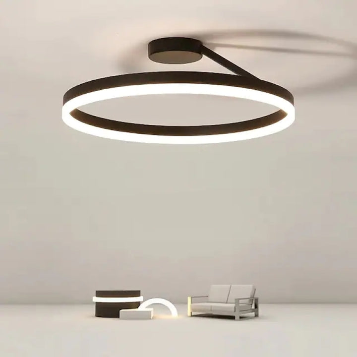 Ceiling Light Metal LED in Nordic Minimal Style | Sorali