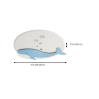 Ceiling Light Metal Round Scandinavian Kids Style | Belano