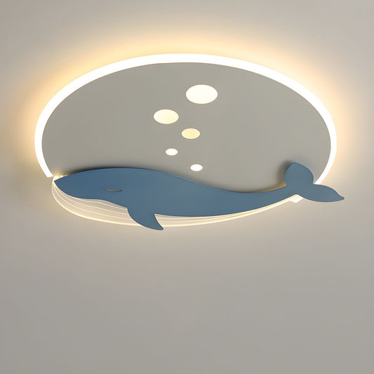 Ceiling Light Metal Round Scandinavian Kids Style | Belano