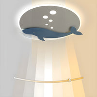Ceiling Light Metal Round Scandinavian Kids Style | Belano