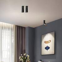 Ceiling Light Nordic Aluminum Cylinder Flush Mount | Alvoro