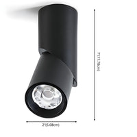 Ceiling Light Nordic Aluminum Cylinder Flush Mount | Alvoro