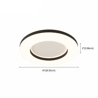 Ceiling Light Nordic Round LED Fixture | Elvian