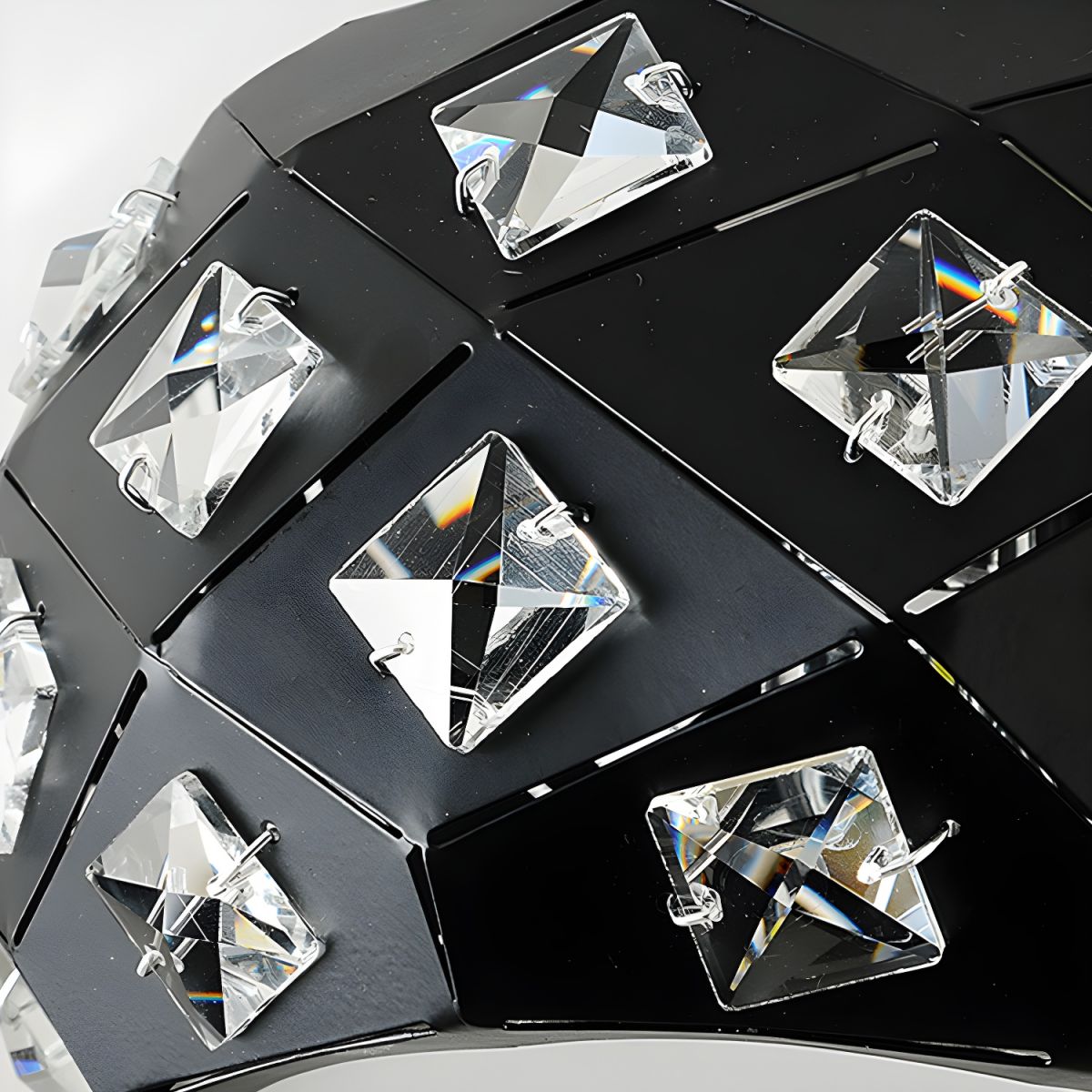 Ceiling Light Nordic Style with Crystal Detail | Korvia