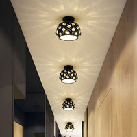 Ceiling Light Nordic Style with Crystal Detail | Korvia