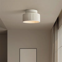 Ceiling Light Resin Cylinder Nordic Style Flush Mount | Zorvia