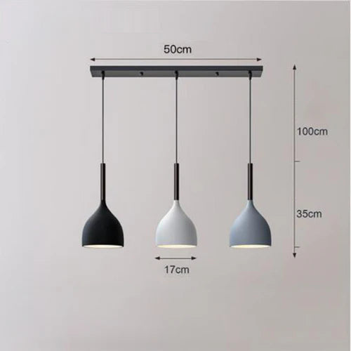 Ceiling Light Resin Shade Scandinavian Style | Calmor