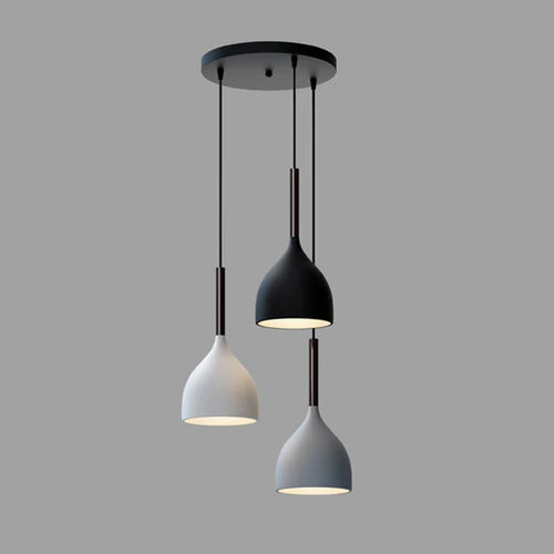 Ceiling Light Resin Shade Scandinavian Style | Calmor