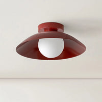 Ceiling Light Round Metal for Minimalist Interiors | Mirelo