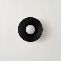 Ceiling Light Round Metal for Minimalist Interiors | Mirelo