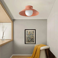 Ceiling Light Round Metal for Minimalist Interiors | Mirelo