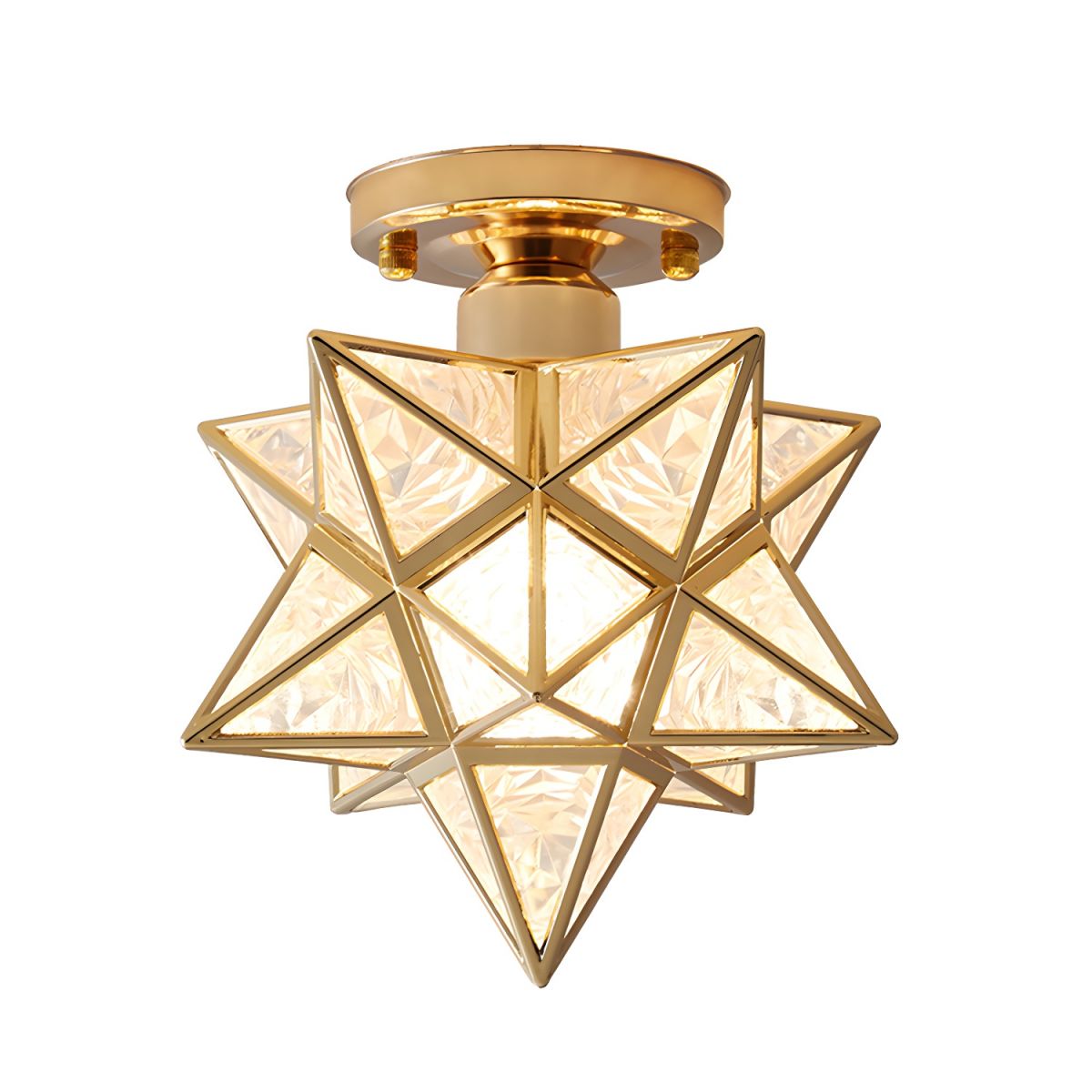 Ceiling Light Star Design Nordic Colonial Style | Aurevo