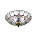 Ceiling Light Tiffany Glass Bowl Classic Flush Mount | Floreva