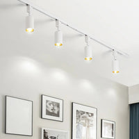 Ceiling Light Tubular LED Metal Nordic Semi Flush Mount | Nordiqo
