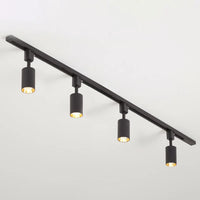 Ceiling Light Tubular LED Metal Nordic Semi Flush Mount | Nordiqo