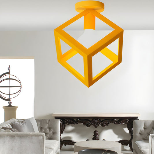 Ceiling Light Vintage Metal Loft Style | Morvian