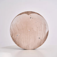 Ceiling Light Walnut Finish in Modern Style | Vaakori