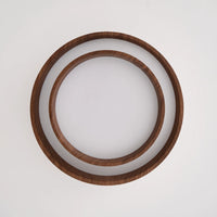 Ceiling Light Walnut Finish in Modern Style | Vaakori