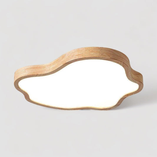 Ceiling Light Wooden Finish Modern Hotel Design | Denmar