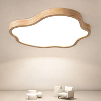 Ceiling Light Wooden Finish Modern Hotel Design | Denmar