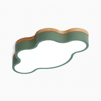 Ceiling Light Wooden LED Scandinavian Cloud Design | Sotami