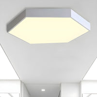 Ceiling Light with Acrylic Hexagon Shade Modern Kids | Elaris