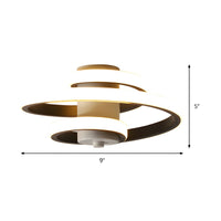 Ceiling Light with Acrylic LED Nordic Style | Avelin