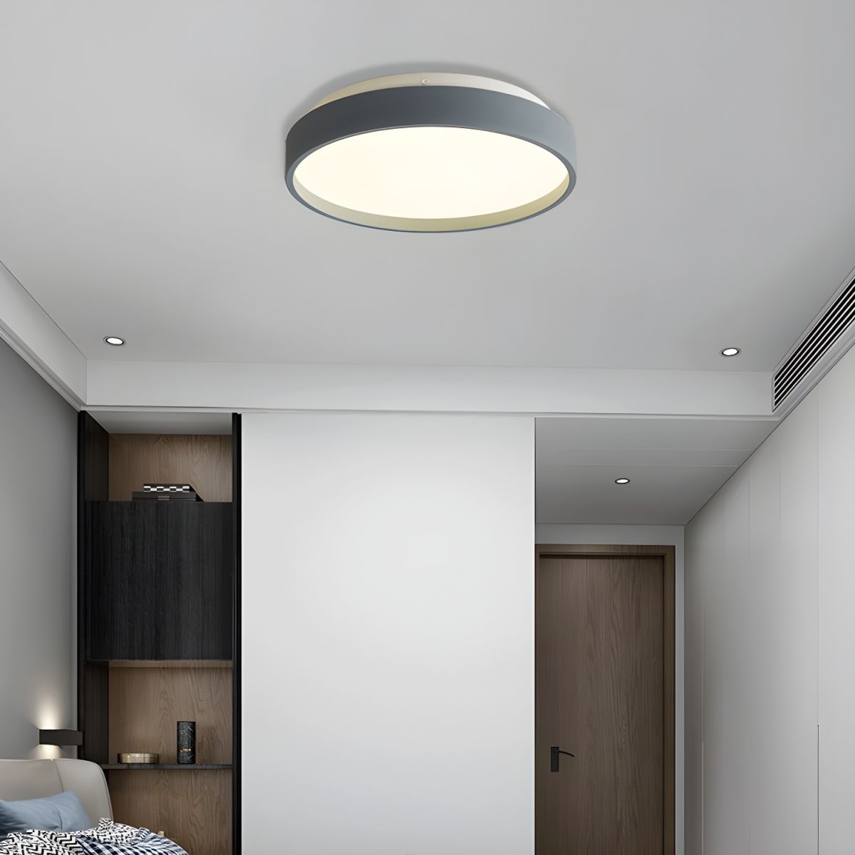 Ceiling Light with Acrylic Shade Modern Design | Avirno
