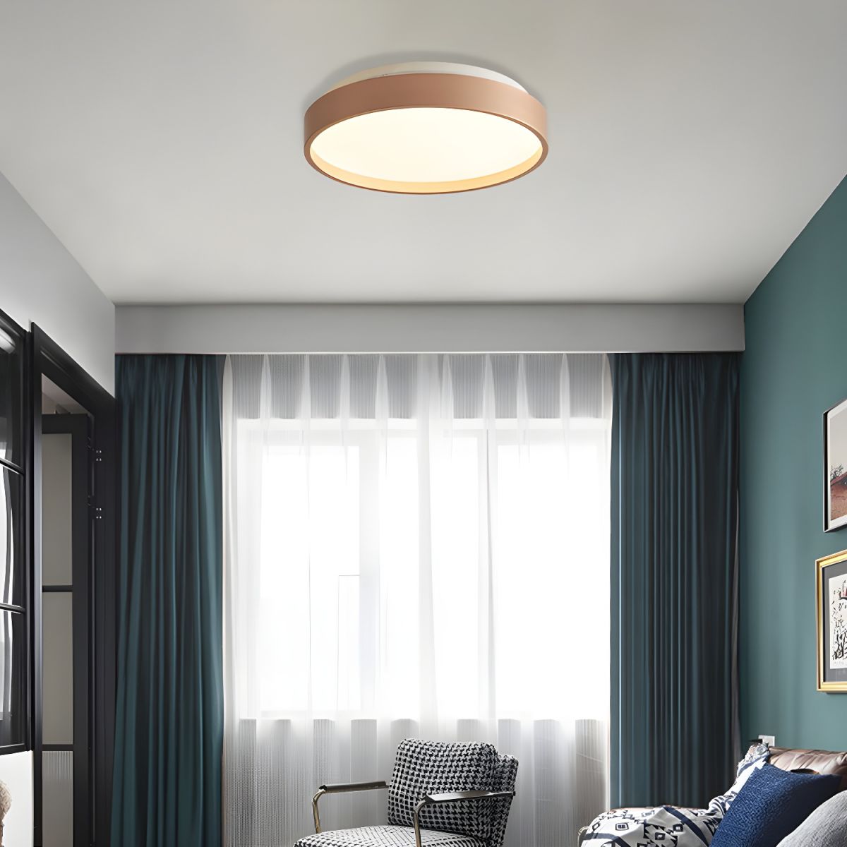 Ceiling Light with Acrylic Shade Modern Design | Avirno