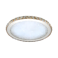 Ceiling Light with Crystal LED Modern Flush Mount | Crivona