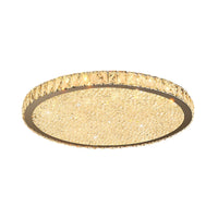 Ceiling Light with Crystal LED Modern Flush Mount | Crivona