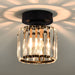 Ceiling Light with Crystal Nordic Flush Mount Design | Klyven