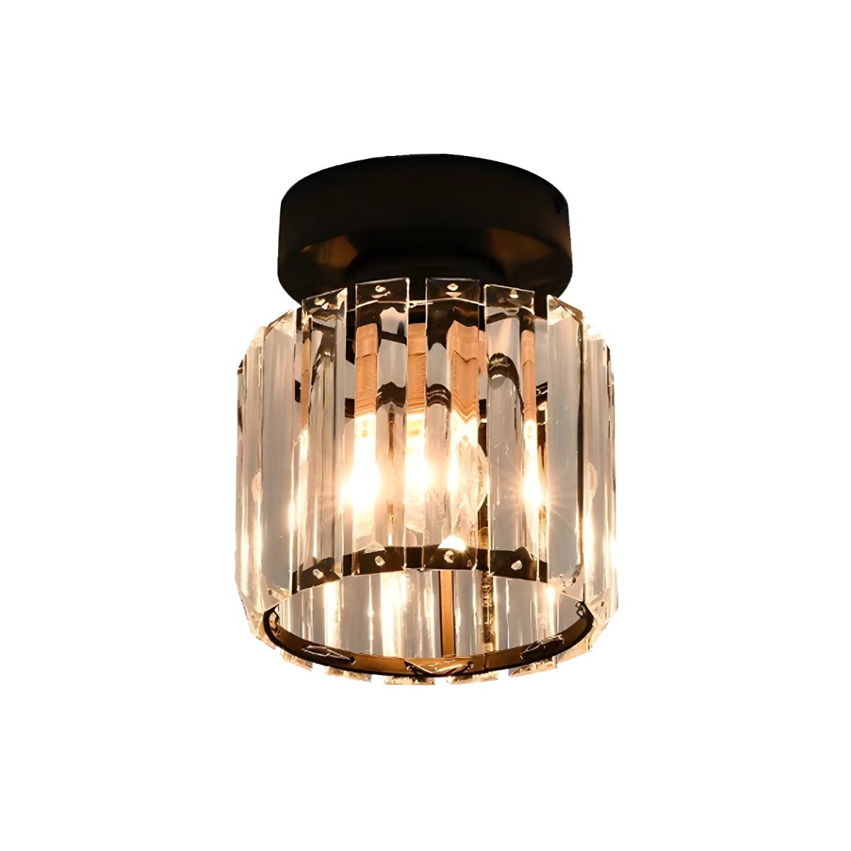 Ceiling Light with Crystal Nordic Flush Mount Design | Klyven