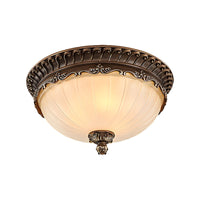 Ceiling Light with Frosted Glass Traditional Style | Bronira