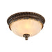 Ceiling Light with Frosted Glass Traditional Style | Bronira