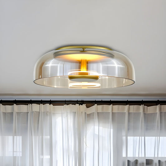 Ceiling Light with Glass Dome Nordic Modern Style | Aureli