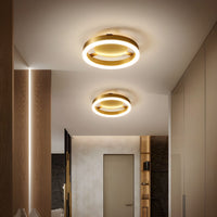 Ceiling Light with LED Modern Golden Metal | Morvia