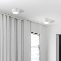 Ceiling Light with LED Nordic Cylinder Flush Mount | Noviri
