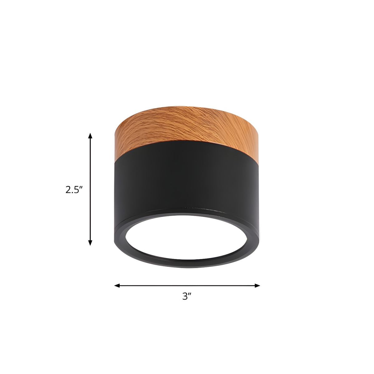 Ceiling Light with LED Nordic Metal Flush Mount | Nivora